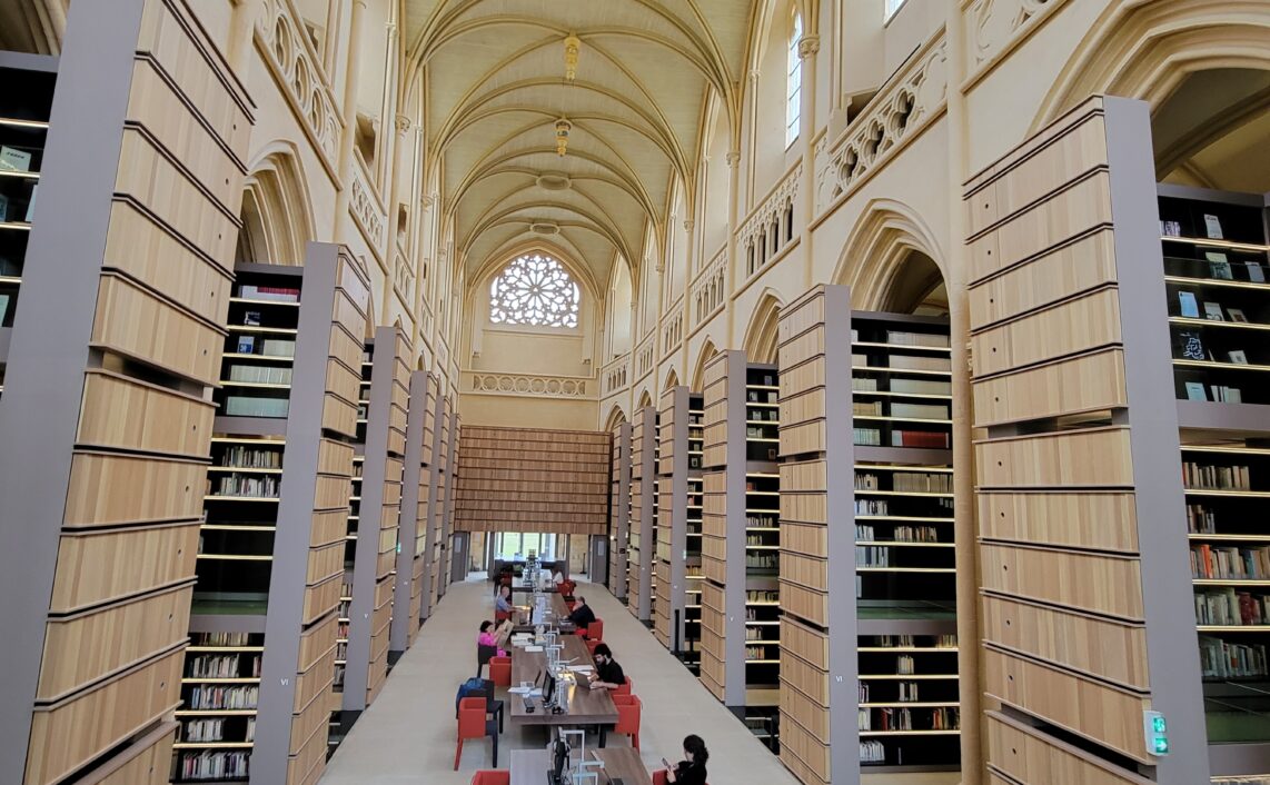 Reading Room, Institut Mémoires de l'édition contemporaine, Abbaye d'Ardennes