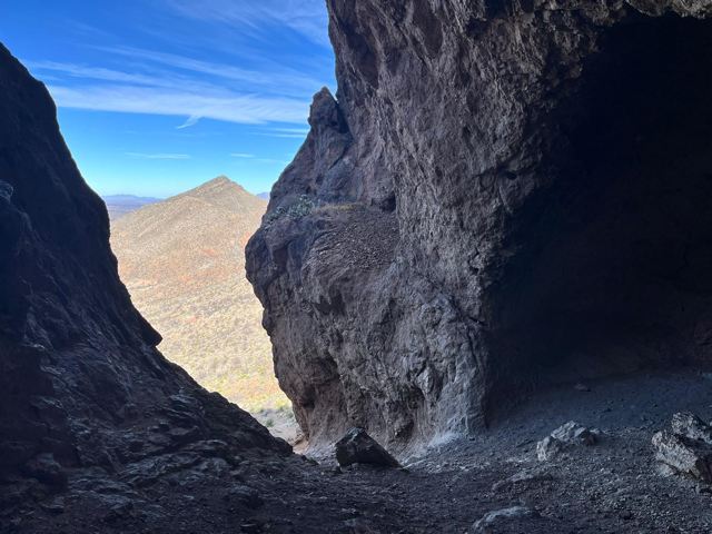 Franklin Mountains, West Texas on the border with New Mexico and Mexico